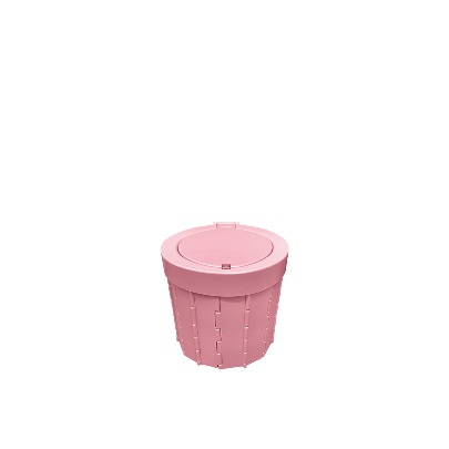 아이두젠 ABS 커버 토일렛박스 캠핑 휴대용 변기 화장실 [핑크]